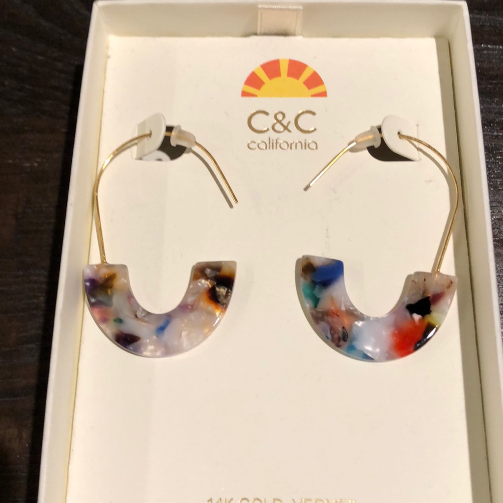 CC California Earrings 16$